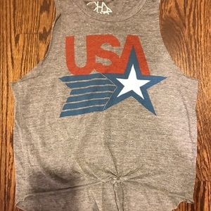 Chaser Women’s Small Muscle Tie Tank